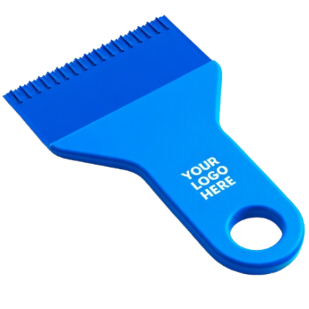 Custom Ice Scraper in blue color